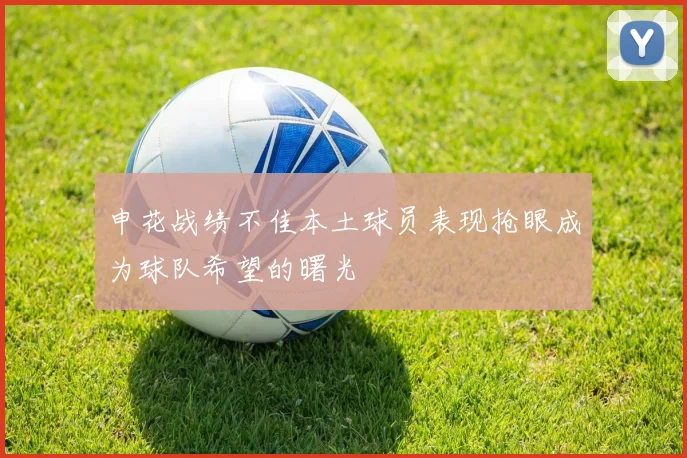 申花战绩不佳本土球员表现抢眼成为球队希望的曙光